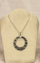 Load image into Gallery viewer, Moana Necklace - Cut Hoop Pendant
