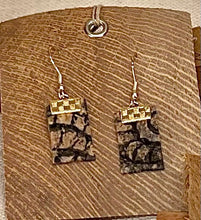 Load image into Gallery viewer, Maiʻa Earrings - X-Small Rectangle - 1 1/2" x 1/2" Gold