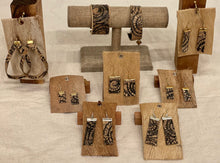 Load image into Gallery viewer, Maiʻa Earrings - X-Small Rectangle - 1 1/2" x 1/2" Gold