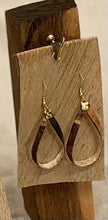Load image into Gallery viewer, Pae Kuahiwi Loop Earrings 2" x 1"-Gold