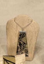 Load image into Gallery viewer, Lau Kukui Pendant-trapazoid-3" x 1 1/2"-silver