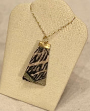 Load image into Gallery viewer, Lau Kukui Pendant-trapazoid-1" x 2"-gold