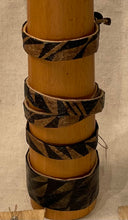 Load image into Gallery viewer, Huli Alo Cuff Grey/Black-8" x 1 3/4"