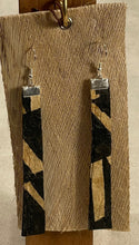 Load image into Gallery viewer, ʻOhe Earrings - Long-3 1/2 x 1/2&quot; - Silver

