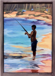 Ko‘u Kane-Fishing Waimānalo Bay